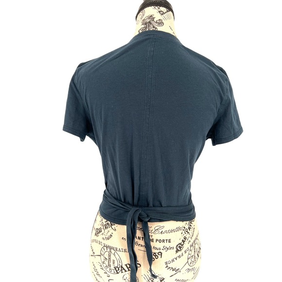 Lululemon Time To Restore Short Sleeve Top Nocturnal Teal Women's 6 EUC - Picture 4 of 8